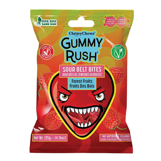 Gummy Rush Sour Belts (Halal) - 60g