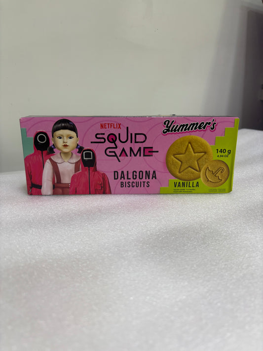 Netflix Squid Game Dalgona Biscuits Vanilla - 140g