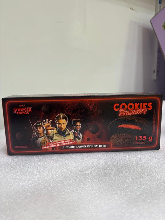 Stranger Things Cookies Upside Down Berry Bite - 135g