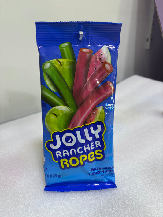 Jolly Rancher Ropes Watermelon & Green Apple- 170g