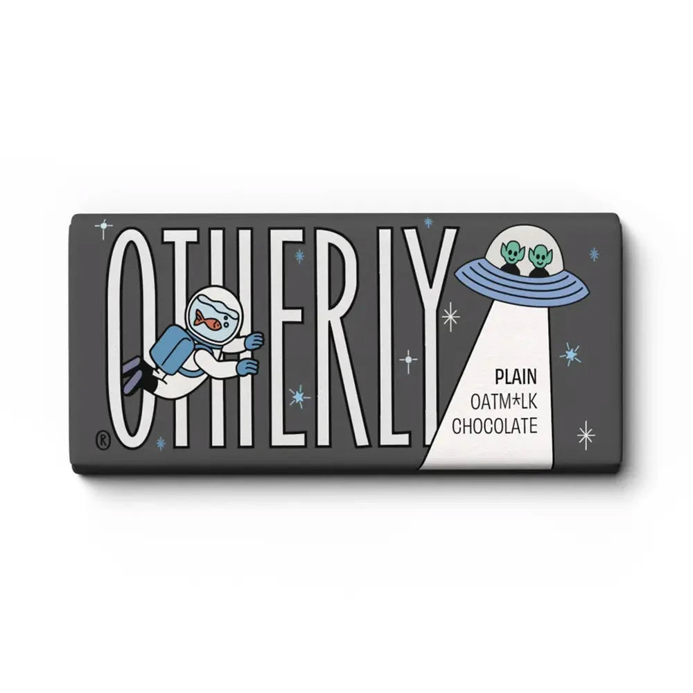 Otherly Plain Oatmilk Chocolate , Plant Based - 25g