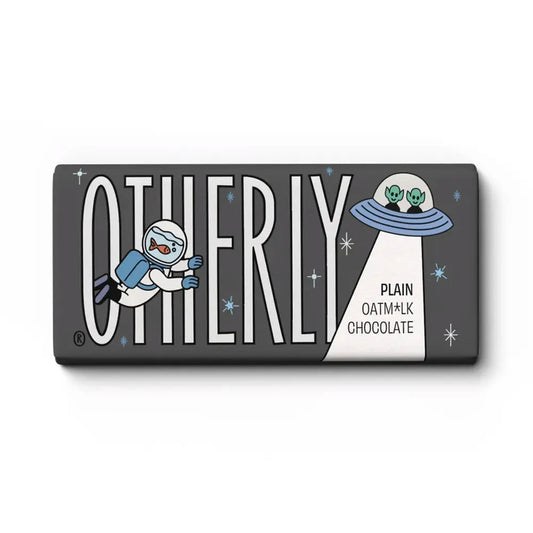 Otherly Plain Oatmilk Chocolate , Plant Based - 25g