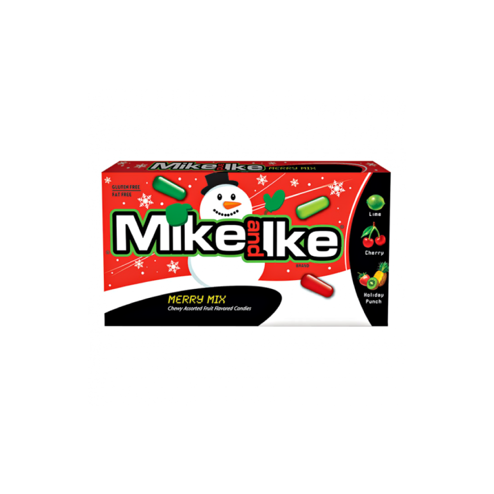 Mike and Ike Merry Mix -Christmas - 120g