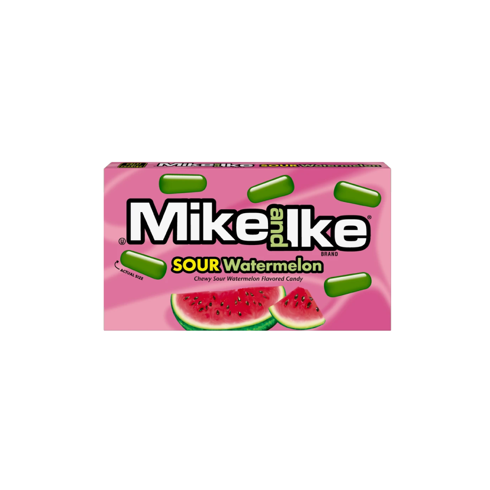 Mike and Ike Sour Watermelon - 120g