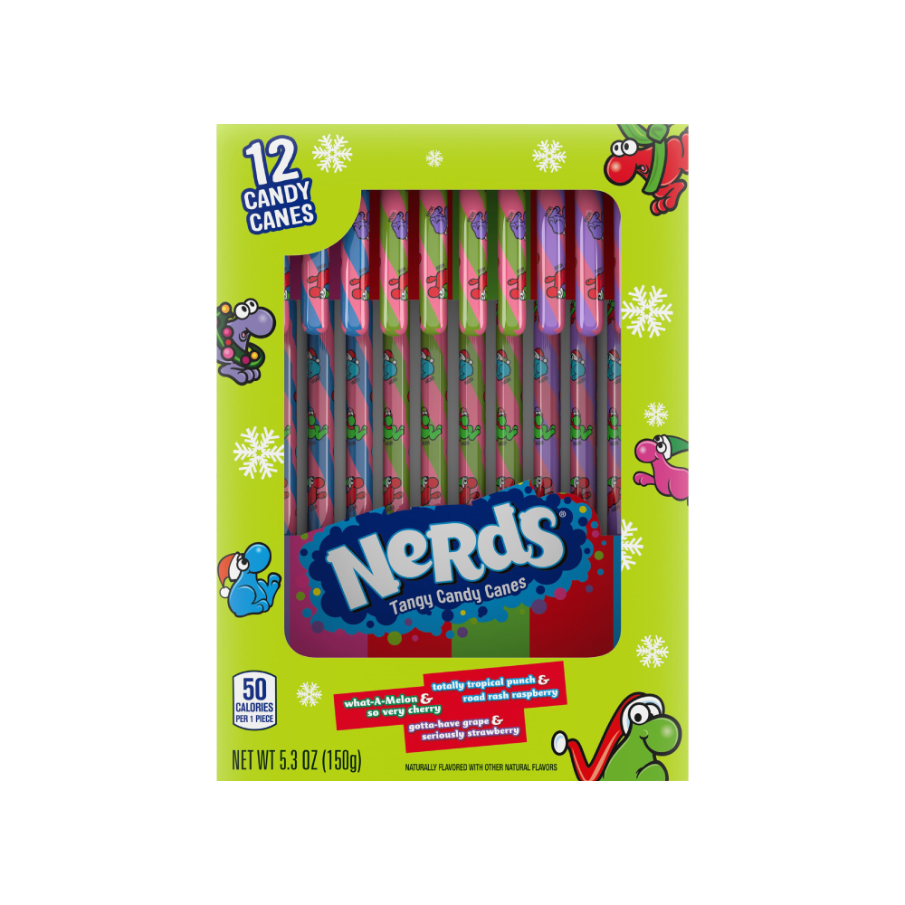 Nerds Candy Canes - Christmas - 150g