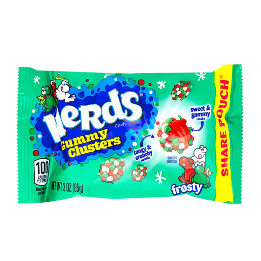 Nerds Gummy Clusters - Frosty - Christmas - 85g