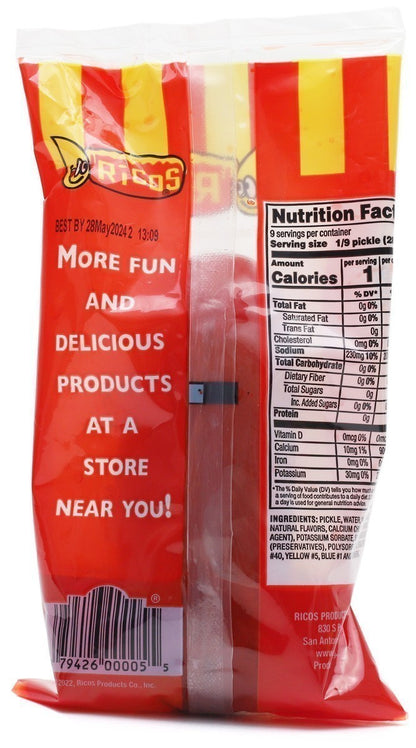 Ricos Jumbo Chamoy Pickle -100g