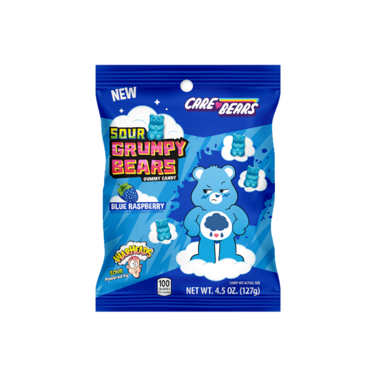 Sour Grumpy Bears Warheads Peg Bag -127g