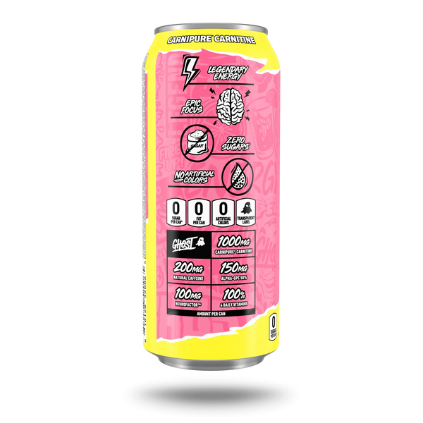 Ghost Energy Drinks, Pink Lemonade  - 473ml