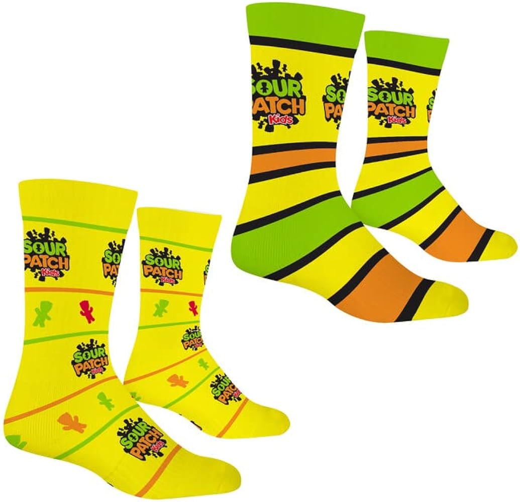 Sour Patch Kids Socks 2pk - 10g