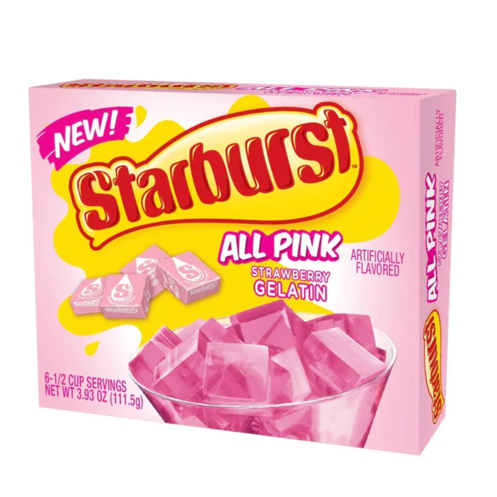 Starburst Strawberry Gelatin - 111.5g