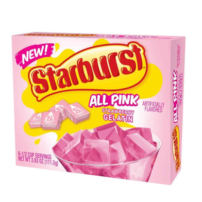 Starburst Strawberry Gelatin - 111.5g