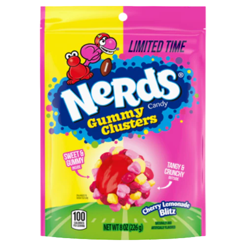 Nerds Gummy Clusters Limited Edition Cherry Lemonade Blitz - 150g