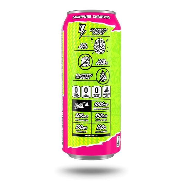 Ghost Energy Drinks, Warheads Sour Watermelon  - 473ml