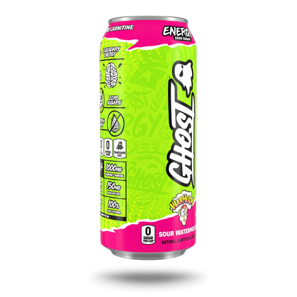 Ghost Energy Drinks, Warheads Sour Watermelon  - 473ml