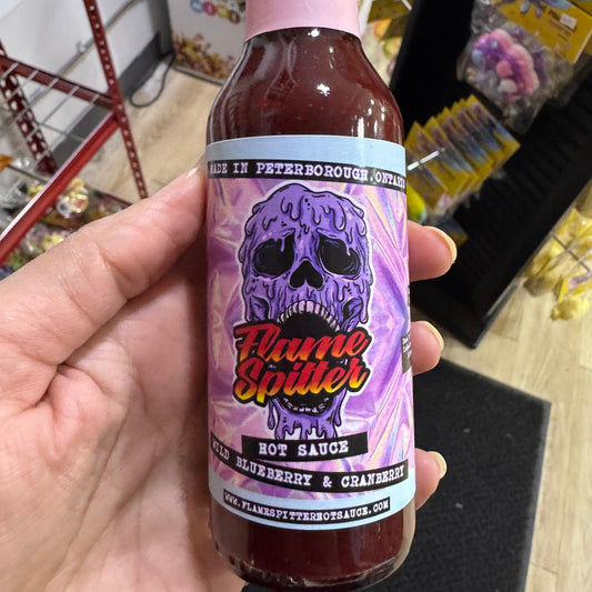 Flame Spitter  Medium Hot Sauce,Sour Apple & Honey - 5oz
