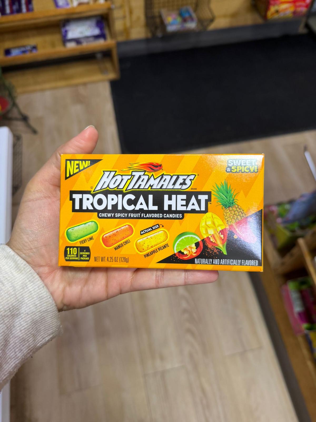 Hot Tamales Tropical Heat - 120g