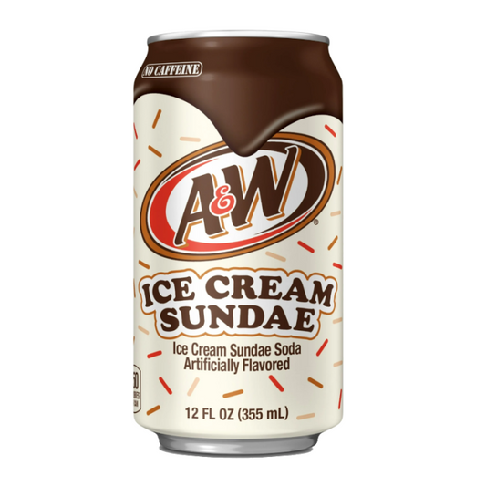 A&W Ice Cream Sunday Drink - 355ml