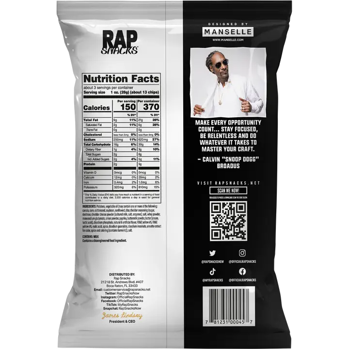 OG Bar-B-Que Cheddar Potato Chips