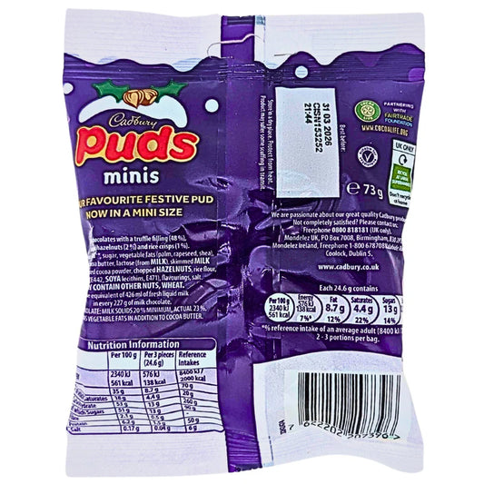 Cadbury Puds Minis - 74g