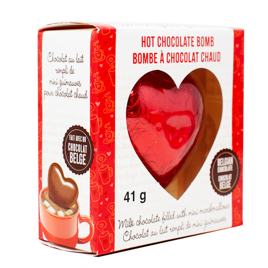 Heart Valentine's Hot Chocolate Bomb - 31g