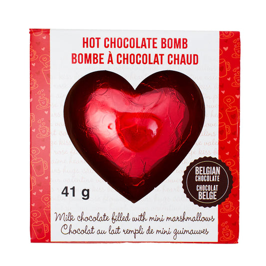 Heart Valentine's Hot Chocolate Bomb - 31g