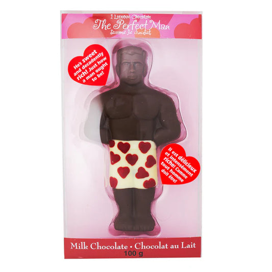 The Perfect Man Valentine's Milk Chocolate - 100g