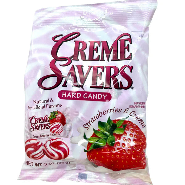 Creme Savers Strawberry -50g