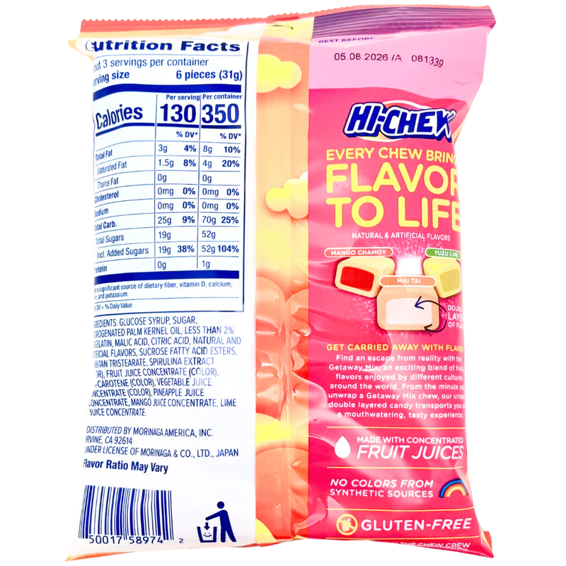 Hi-Chew Getaway Mix - 85g