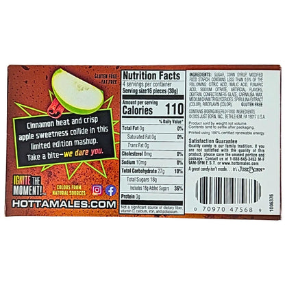 Hot Tamales Cinnamon Apple Fall Theatre Pack - 4.25oz