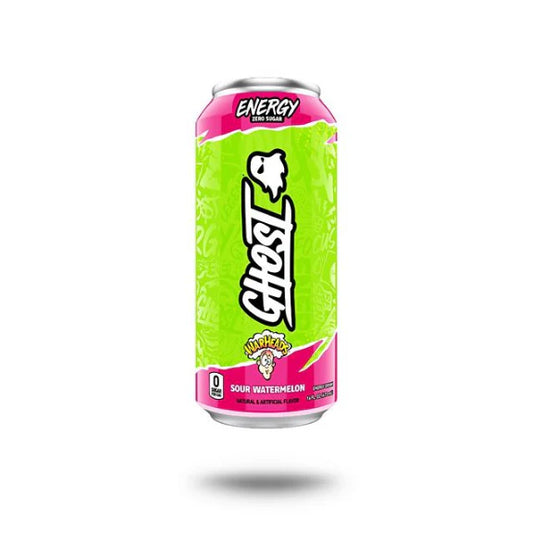 Ghost Energy Drinks, Warheads Sour Watermelon  - 473ml