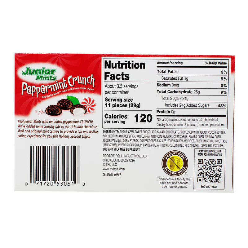 Junior Peppermint Crunch - Christmas - 3.5oz - Christmas -99g