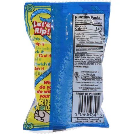 Rip Rolls Blue Raspberry