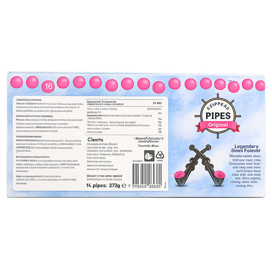 Skippers Licorice Pipes - 272g