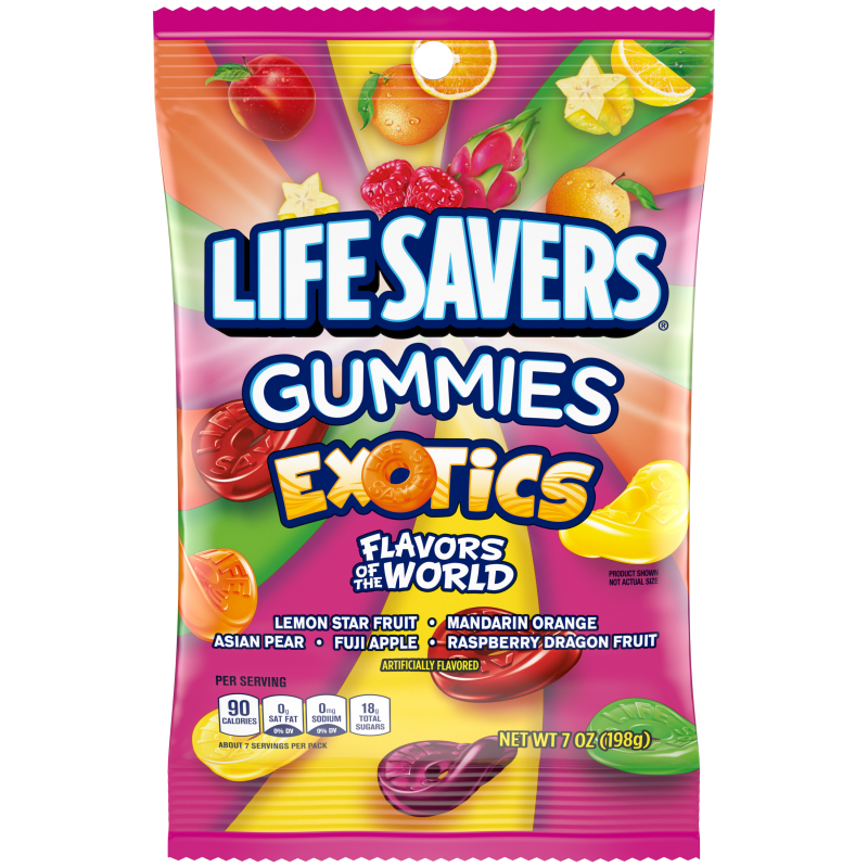 Lifesavers Gummies Exotics - 198g