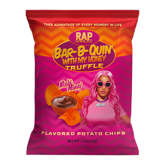 Rap Snacks Bar-B-Que Honey Nicki Minaj - Christmas - 71g