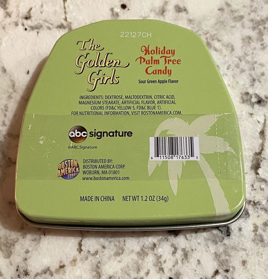 Holiday Palm The Golden Girls Tin - 34g
