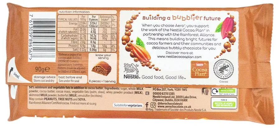 Aero Chocolate UK - 90g