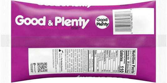 Good & Plenty Licorice - 170g