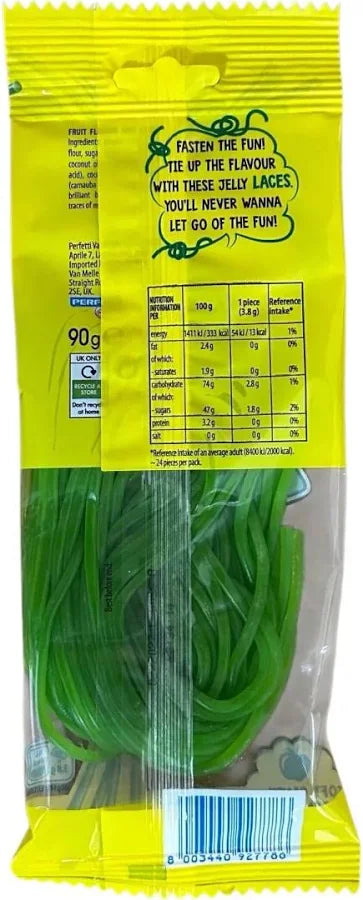 Chupa Chups Laces Green Apple-90g