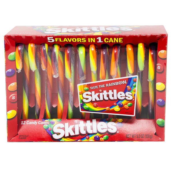Skittles Candy Canes - Christmas - 150g