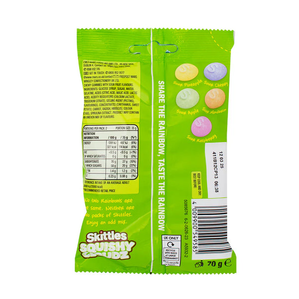 Skittles Squishy Cloudz fruits- 43g