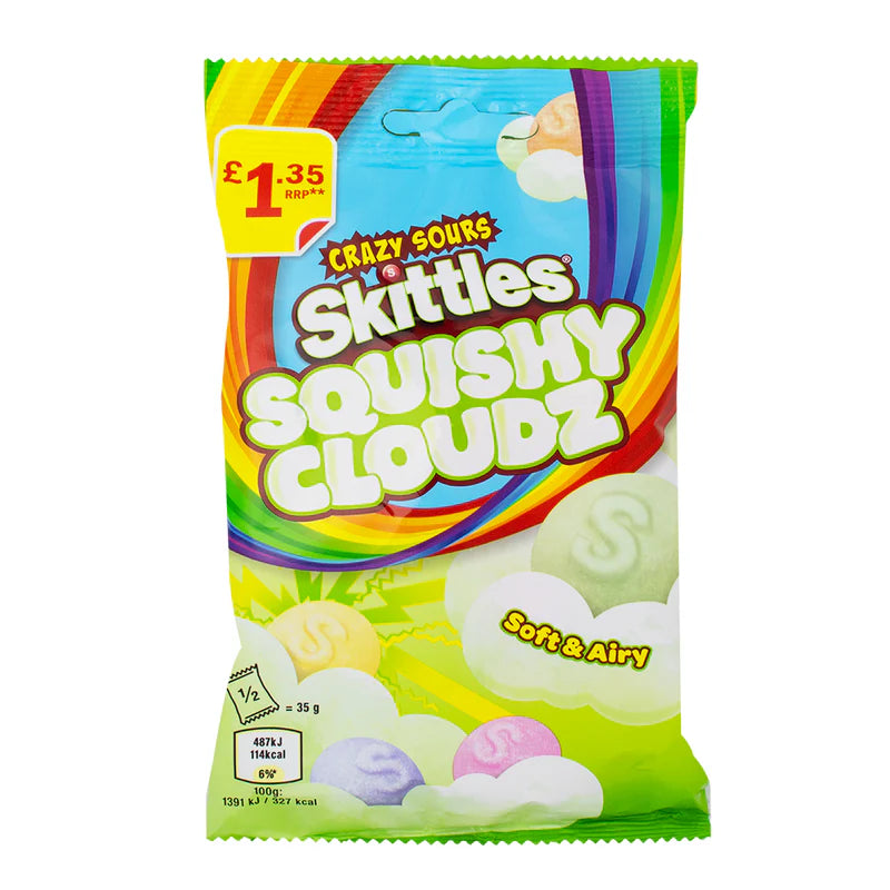 Skittles Squishy Cloudz fruits- 43g