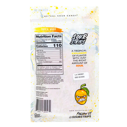 Sour Strips Tropical Mango - 96g