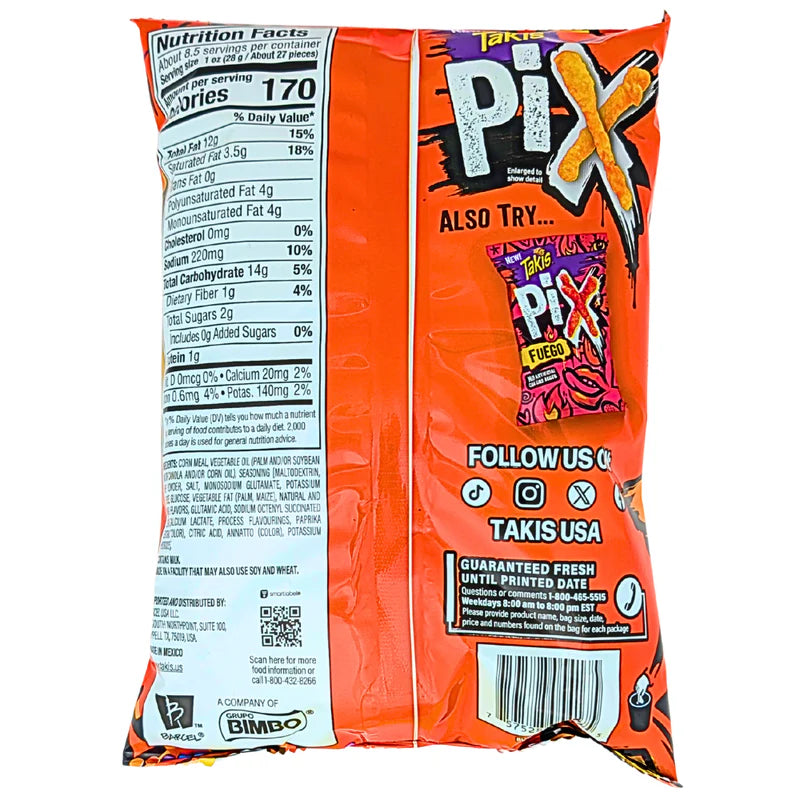 Takis Pix Cheezy Blast - 240.9g