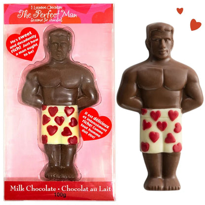 The Perfect Man Valentine's Milk Chocolate - 100g