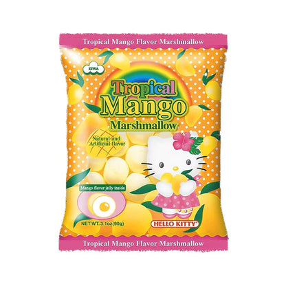 Hello Kitty Matcha Tropical Mango Marshmallows  - 70g