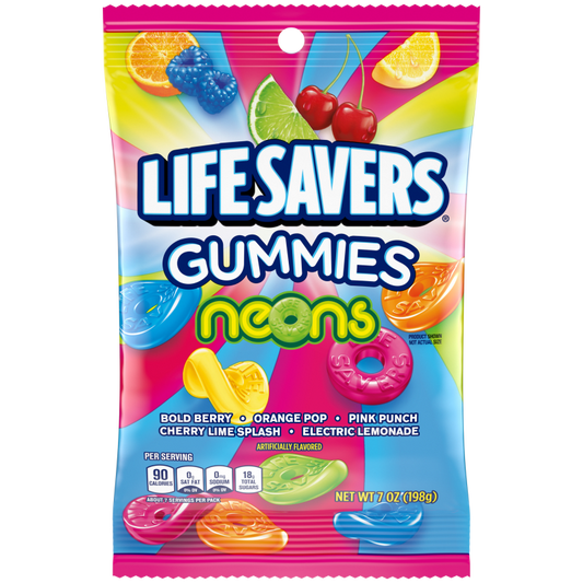 Lifesavers Gummies Neon - 198g