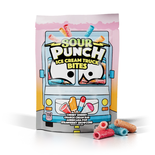 Sour Punch Ice Cream Truck Bites - 135g