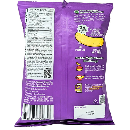 Van Holten's Pickle Puffed Garlic Joe - 90g